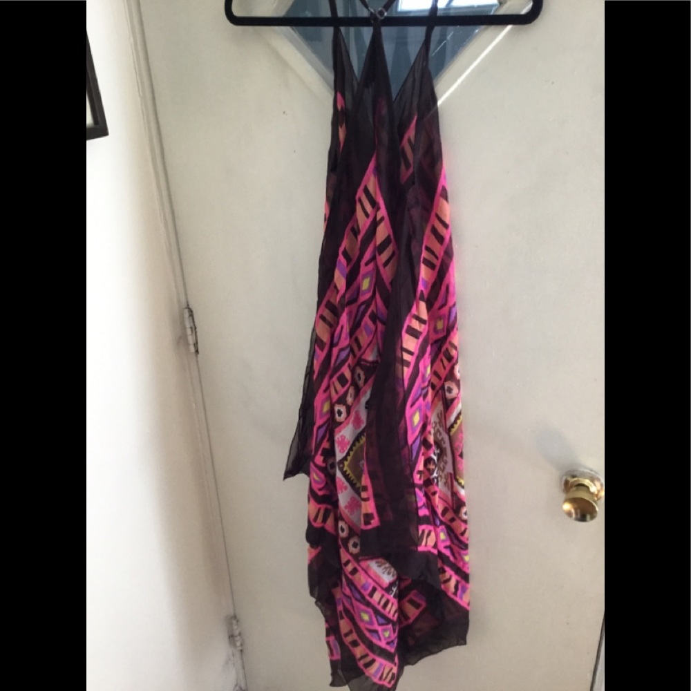 Polyester hand kerchief dress